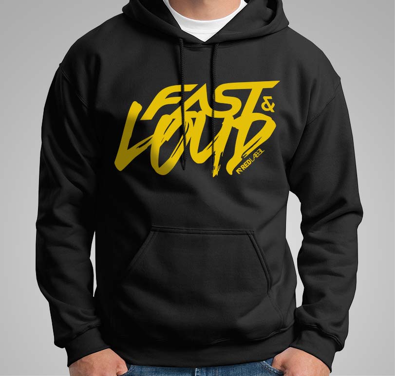 FAST & LOUD Hoodie - Yellow