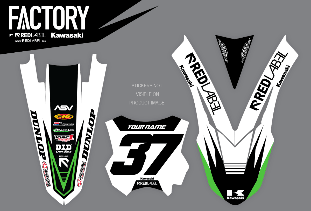 FACTORY KAWASAKI - WHITE