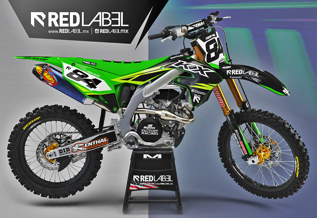 SCRUB KAWASAKI - GREEN FLO GREEN