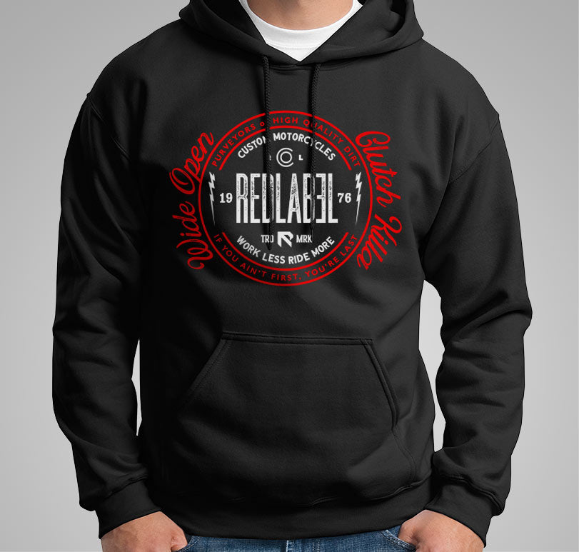 Vintage Hoodie - Red