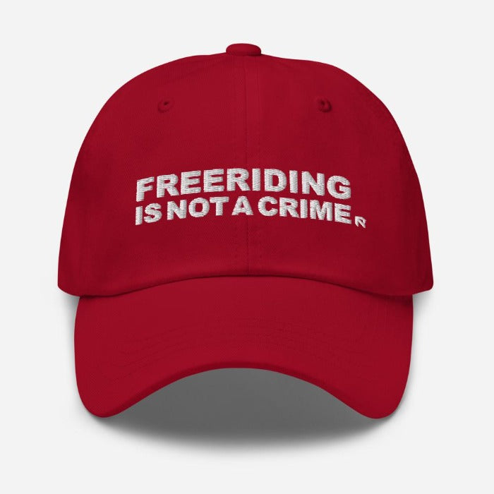 FREERIDING IS NOT A CRIME - Dad hat