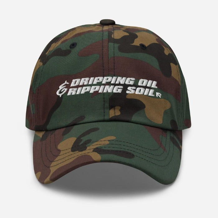 DRIPPING OIL & RIPPING SOIL - Dad hat