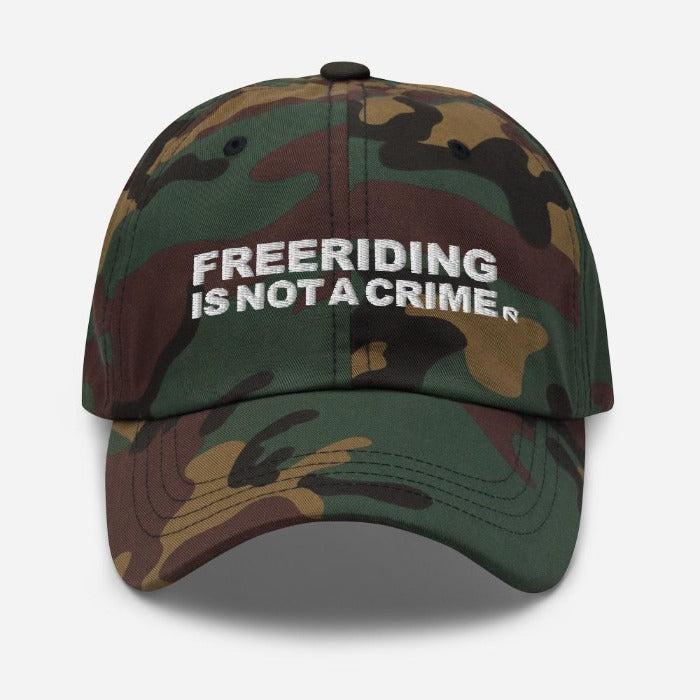 FREERIDING IS NOT A CRIME - Dad hat