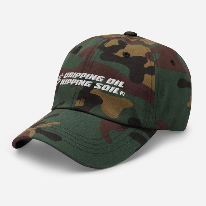 DRIPPING OIL & RIPPING SOIL - Dad hat