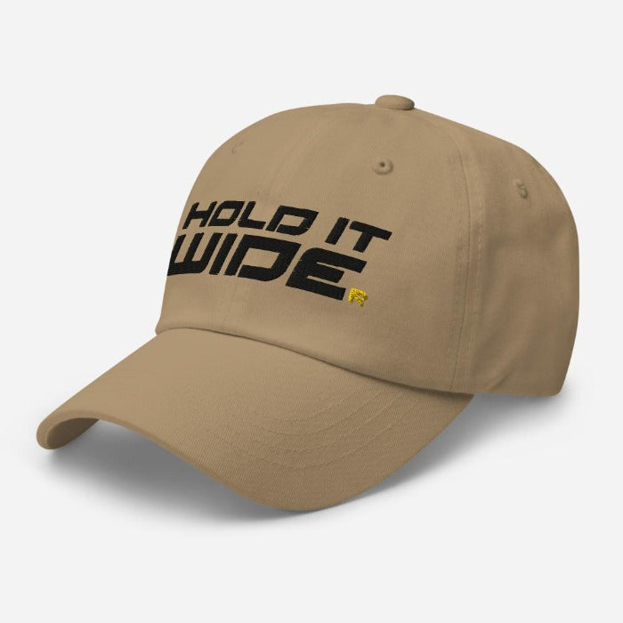 HOLD IT WIDE - Light Dad hat