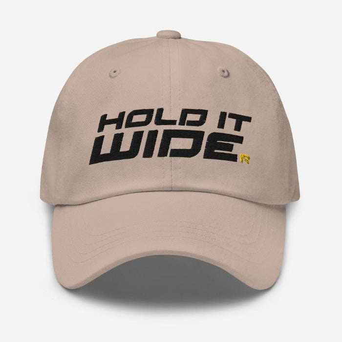 HOLD IT WIDE - Light Dad hat