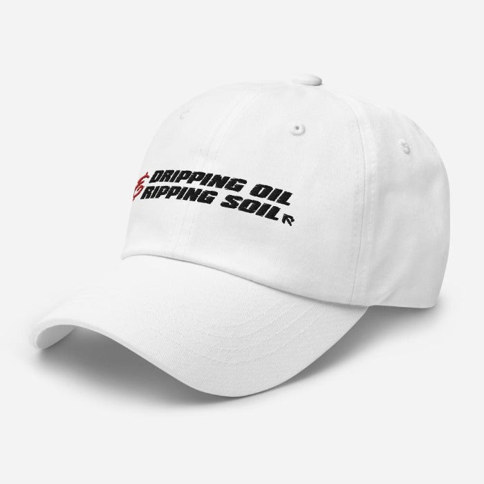 DRIPPING OIL & RIPPING SOIL - Light Dad hat