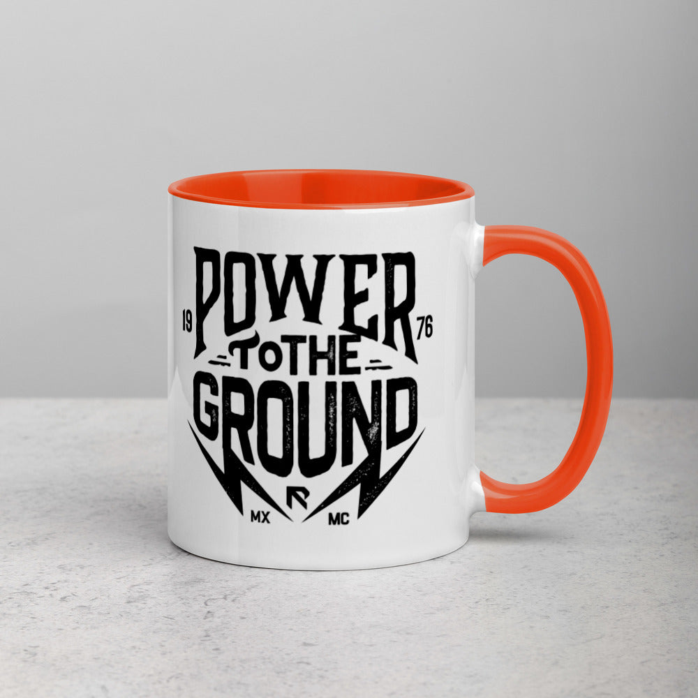 POWER to the GROUND - Coffee Mug